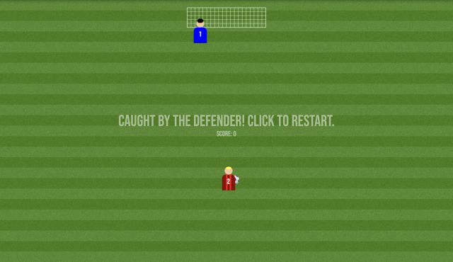 Fotbalová hra do 10kb