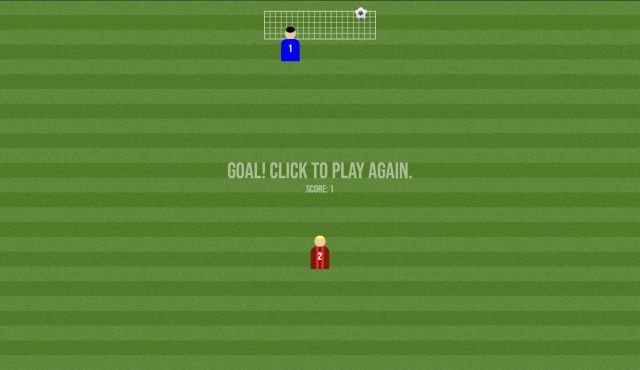 Fotbalová hra do 10kb