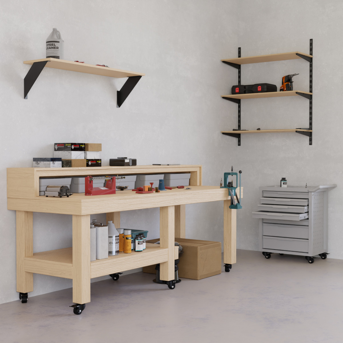 Produktové rendery Studio 5